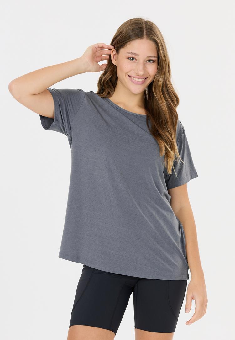 Athlecia Athlecia Lizzy W Slub S-S Tee Funktionsshirt Damen - rocky rims - 1 | SportScheck