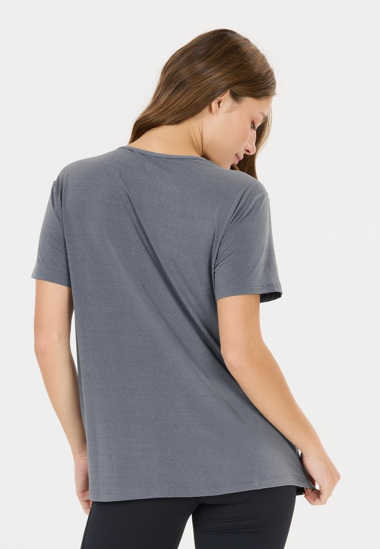 Athlecia Athlecia Lizzy W Slub S-S Tee Funktionsshirt Damen - rocky rims - 3 | SportScheck