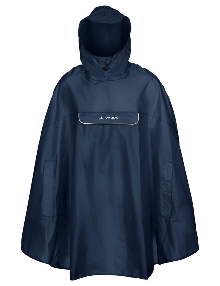 VAUDE VAUDE Valdipino Poncho - dark sea uni - 0 | SportScheck
