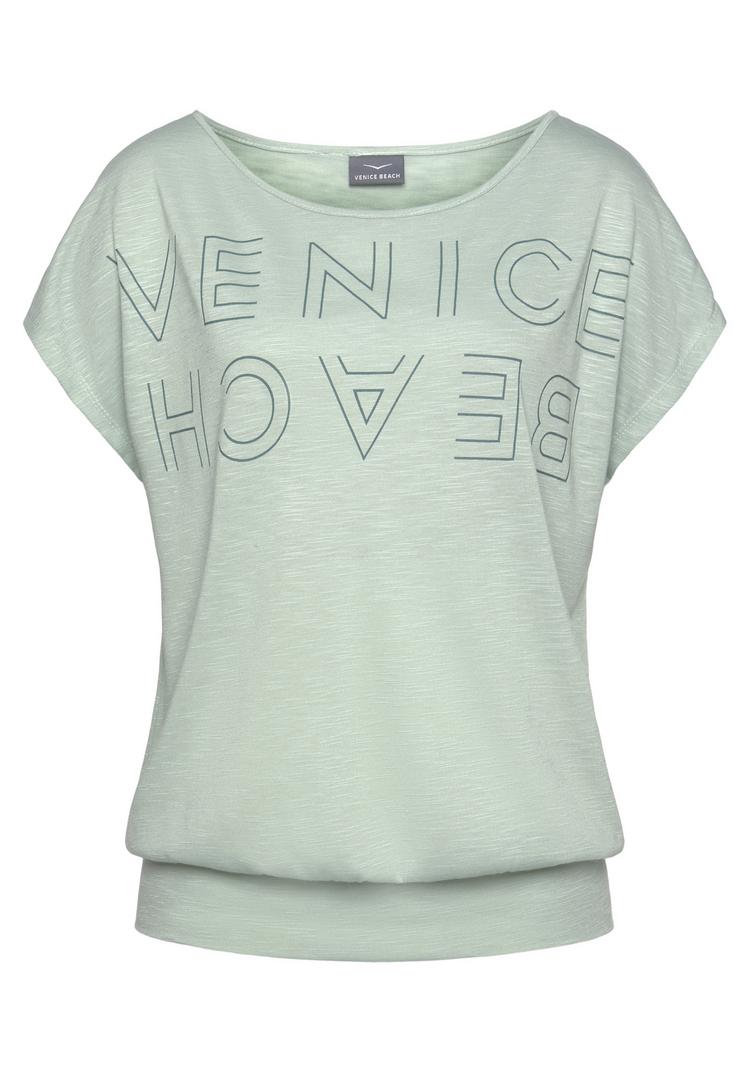 VENICE BEACH VENICE BEACH Rundhalsshirt T-Shirt Damen - mint - 0 | SportScheck