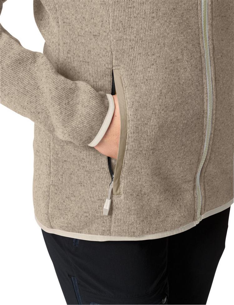 VAUDE VAUDE Rienza IV Fleecejacke Damen - linen - 0 | SportScheck