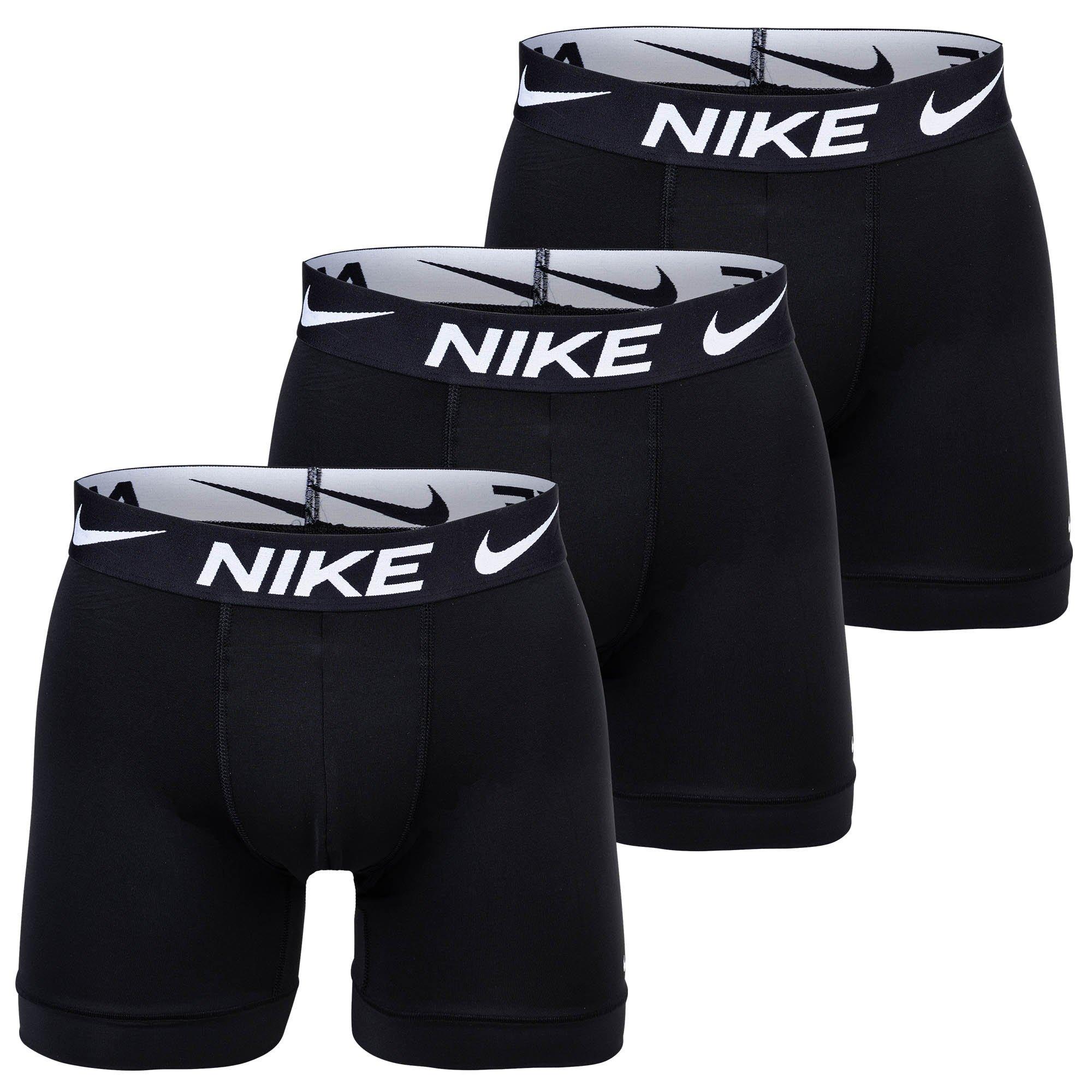 Nike Herren Schwarz Dri-Fit Esmicro Unterhose - Größe Groß