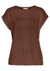 Lascana Kurzarmshirt T-Shirt Damen - rostbraun