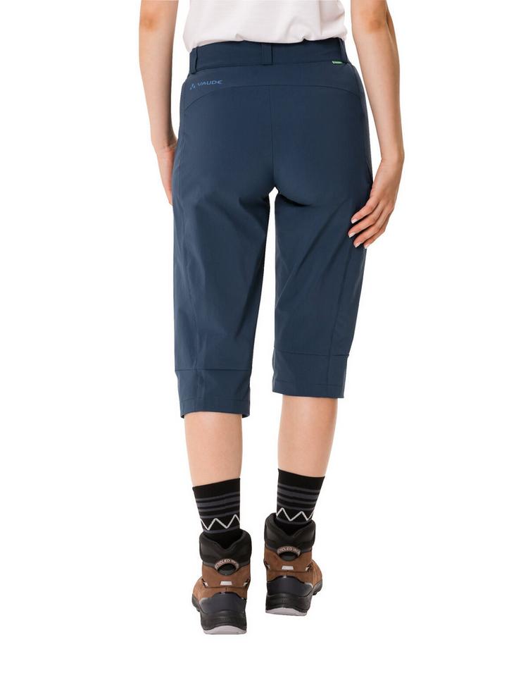 VAUDE VAUDE Farley Stretch Capri III Caprihose Damen - dark sea - 1 | SportScheck