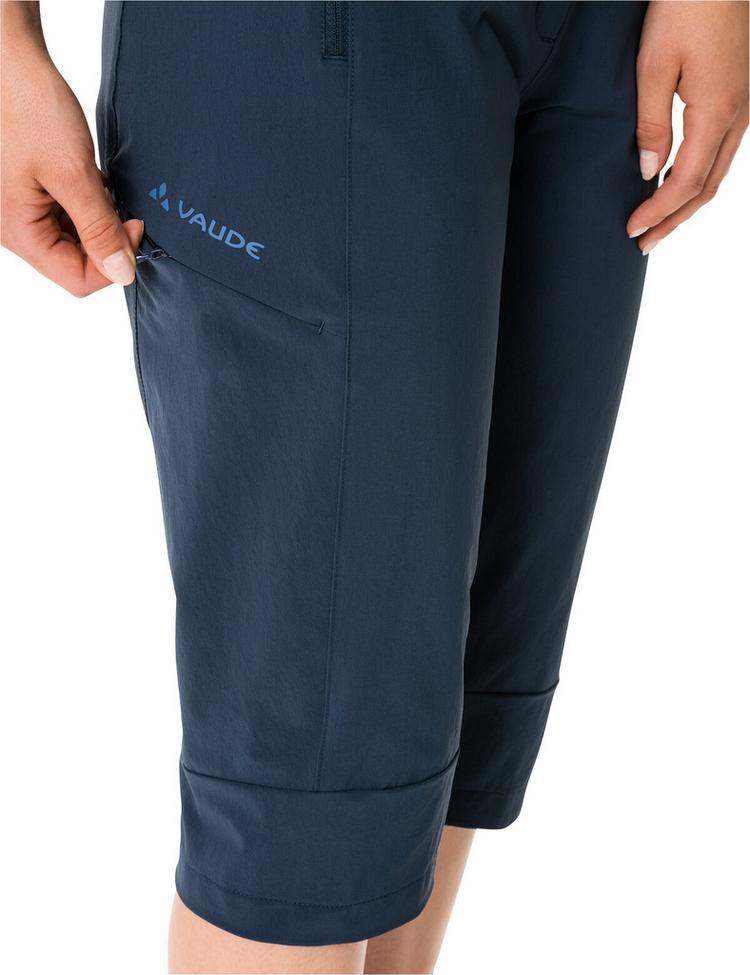 VAUDE VAUDE Farley Stretch Capri III Caprihose Damen - dark sea - 0 | SportScheck