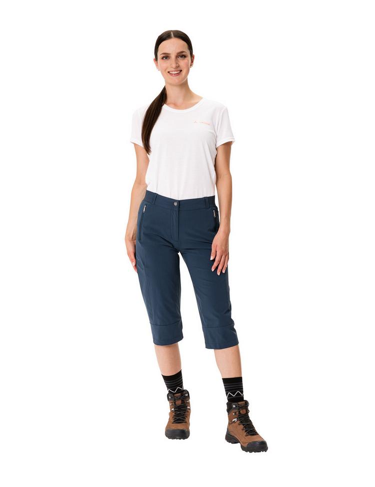 VAUDE VAUDE Farley Stretch Capri III Caprihose Damen - dark sea - 2 | SportScheck