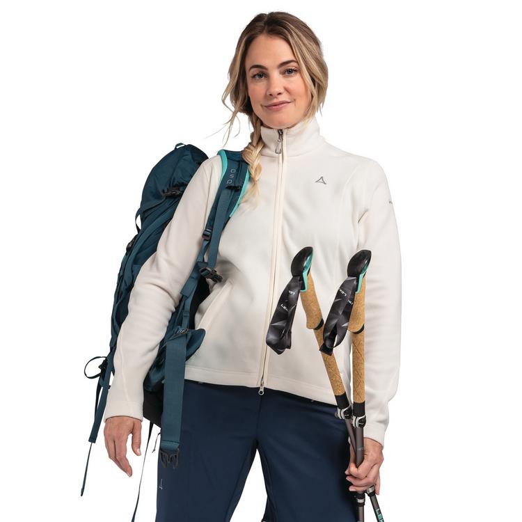 Sch&ouml;ffel Sch&ouml;ffel Leona3 Fleecejacke Damen - whisper white - 1 | SportScheck