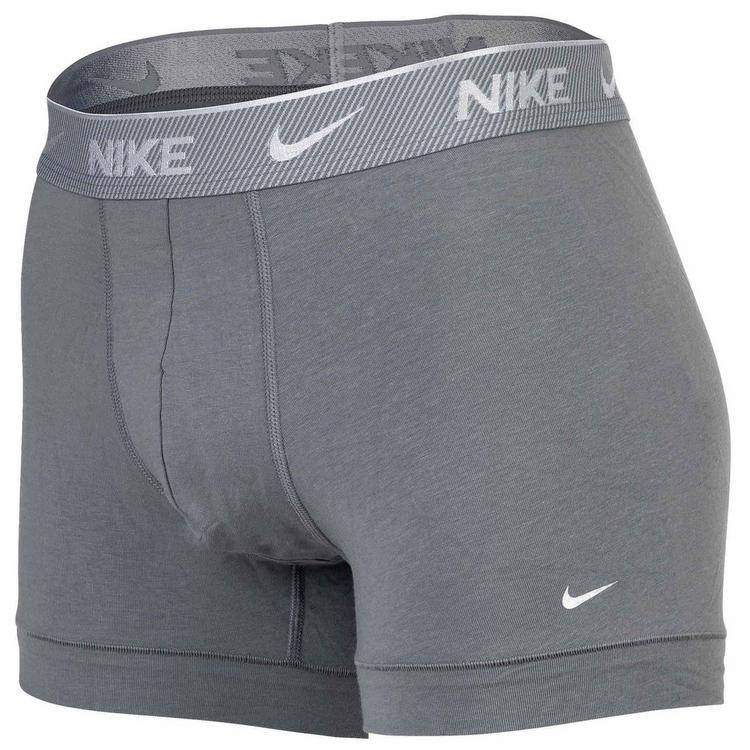 Nike Nike EVERYDAY COTTON STRETCH Unterhose Herren - black-iron grey-cool grey - 10 | SportScheck