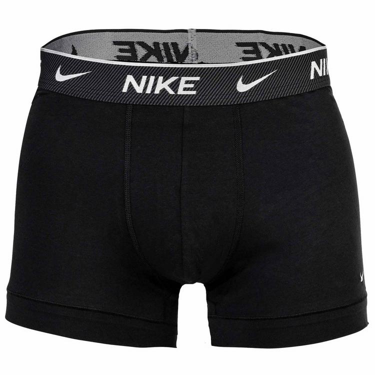 Nike Nike EVERYDAY COTTON STRETCH Unterhose Herren - black-iron grey-cool grey - 11 | SportScheck