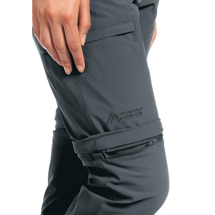 Maier Sports Maier Sports Inara Slim Zipphose Damen - graphite - 9 | SportScheck