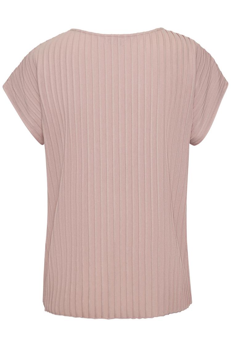 Lascana Lascana Kurzarmshirt T-Shirt Damen - mauve - 1 | SportScheck