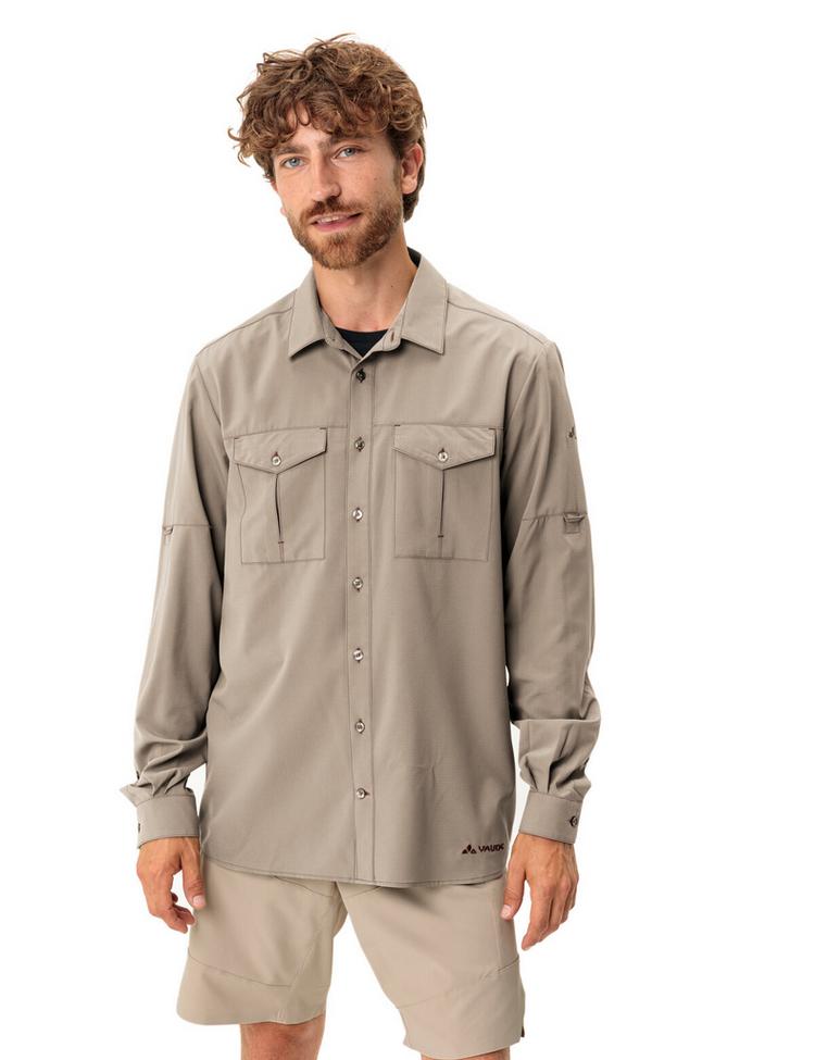 VAUDE VAUDE Rosemoor II Funktionshemd Herren - linen uni - 0 | SportScheck