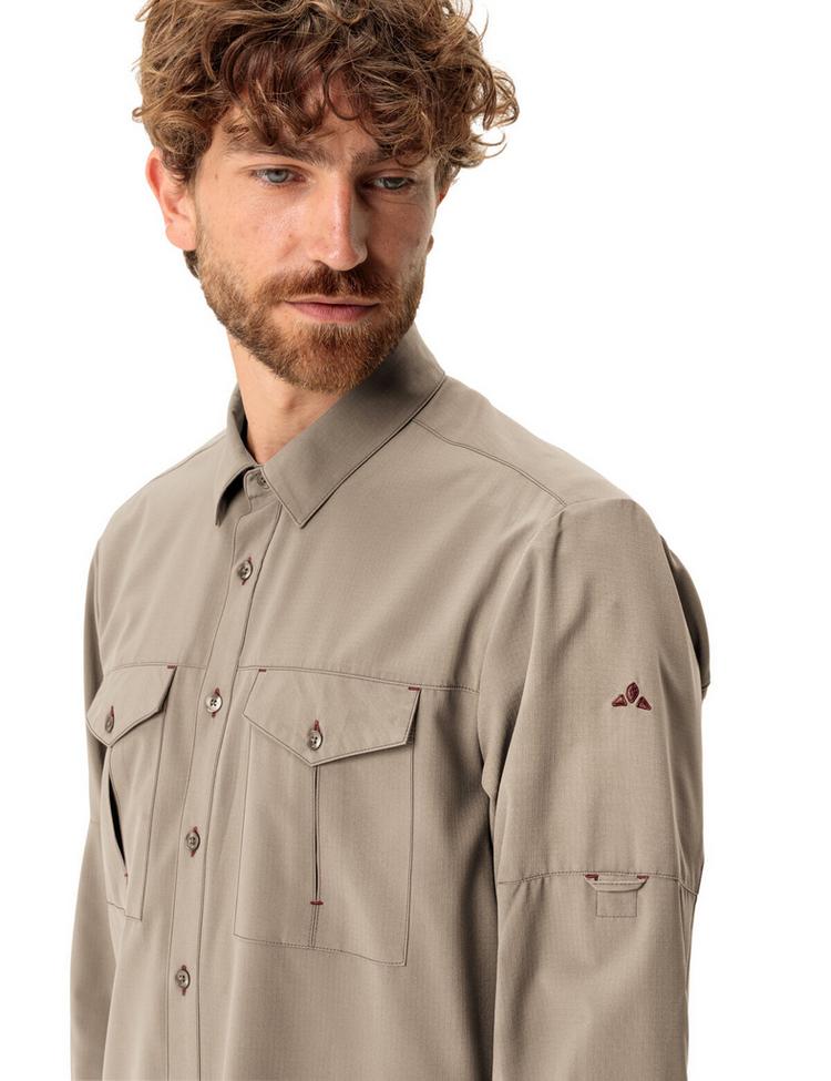 VAUDE VAUDE Rosemoor II Funktionshemd Herren - linen uni - 1 | SportScheck