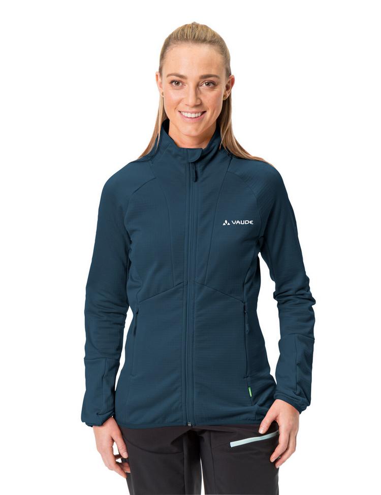 VAUDE VAUDE Women's Monviso Fleece FZ Jacket II Outdoorjacke Damen - dark sea - 0 | SportScheck