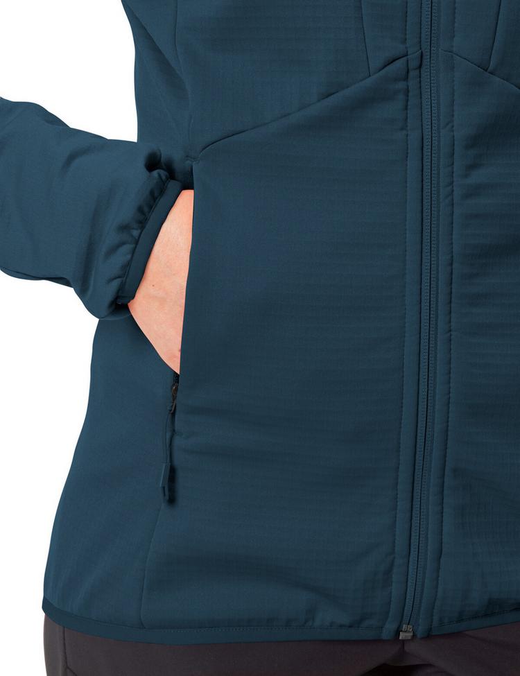 VAUDE VAUDE Women's Monviso Fleece FZ Jacket II Outdoorjacke Damen - dark sea - 1 | SportScheck