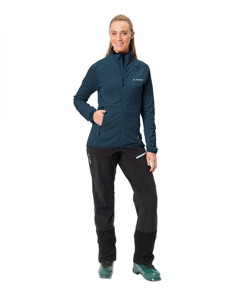 VAUDE VAUDE Women's Monviso Fleece FZ Jacket II Outdoorjacke Damen - dark sea - 2 | SportScheck
