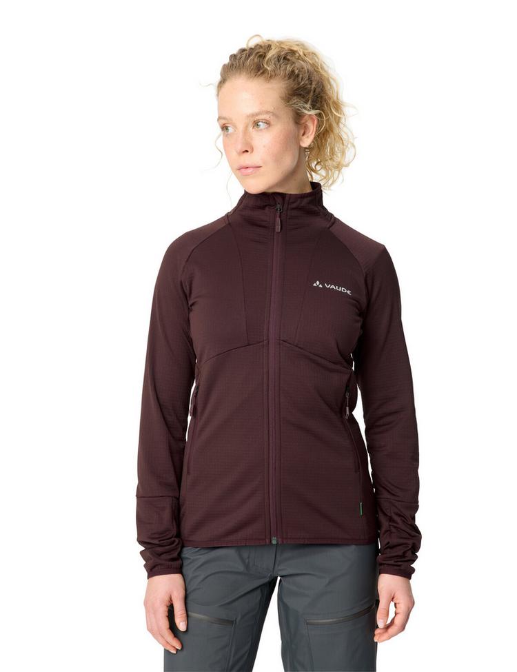 VAUDE VAUDE Monviso II Fleecejacke Damen - dark oak - 0 | SportScheck