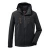 KILLTEC KOW 163 Softshelljacke Herren - schwarz