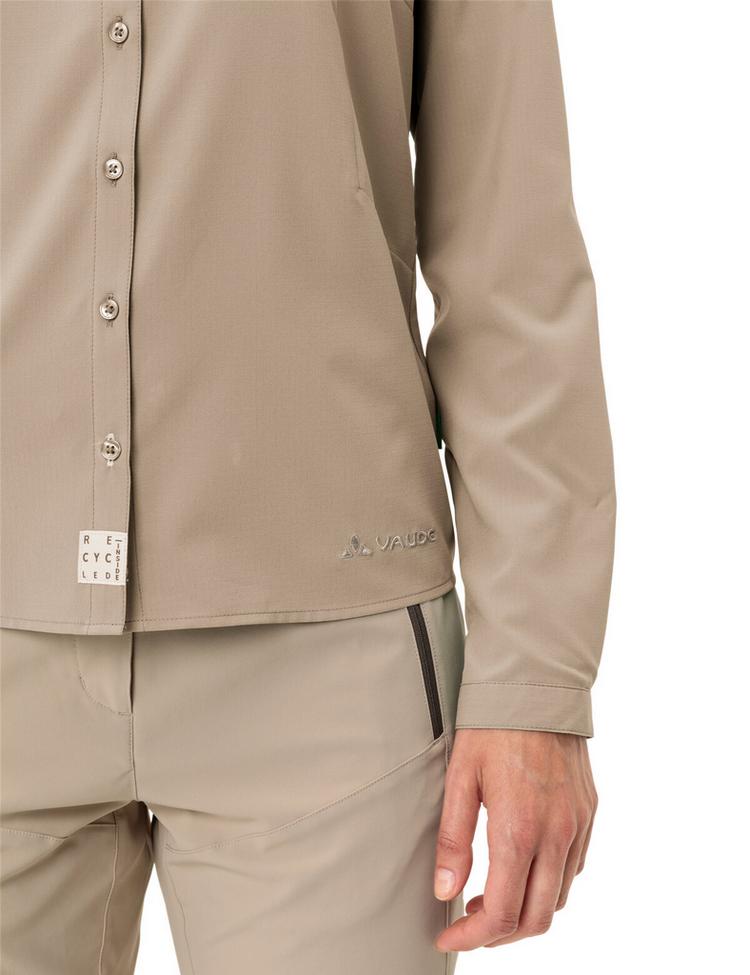 VAUDE VAUDE Rosemoor IV Funktionsbluse Damen - linen - 0 | SportScheck
