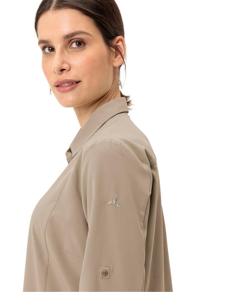 VAUDE VAUDE Rosemoor IV Funktionsbluse Damen - linen - 1 | SportScheck