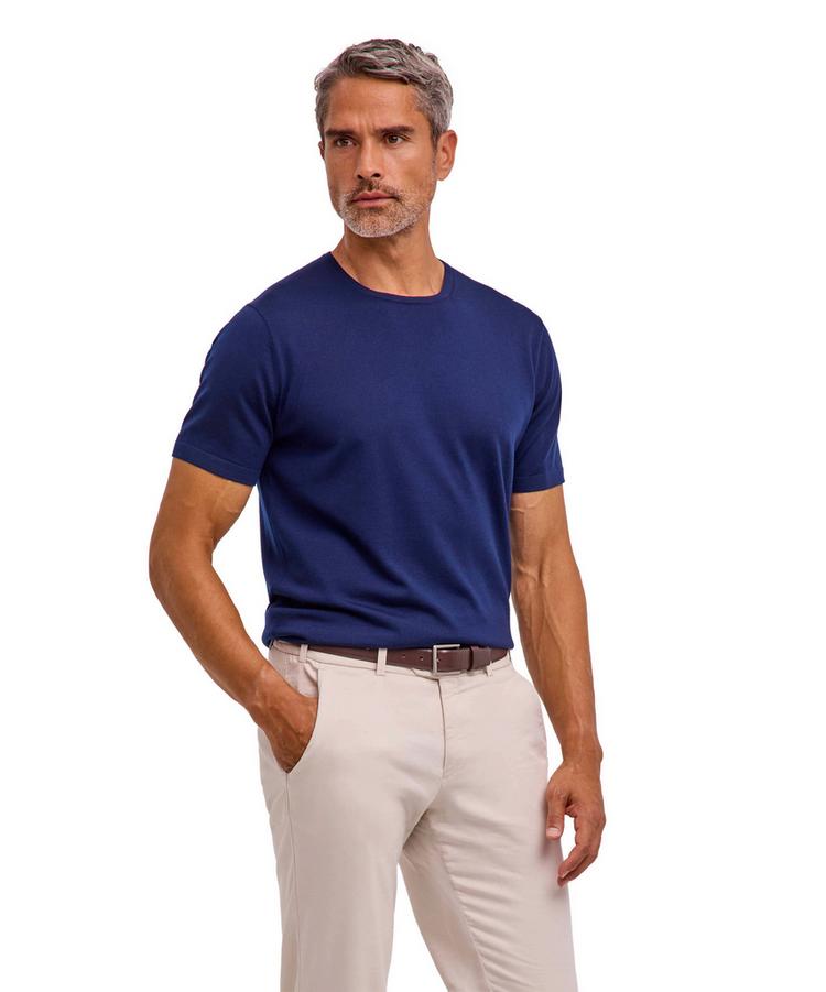 Falke Falke Merino Ultrafine T-Shirt Herren - space blue (6116) - 0 | SportScheck