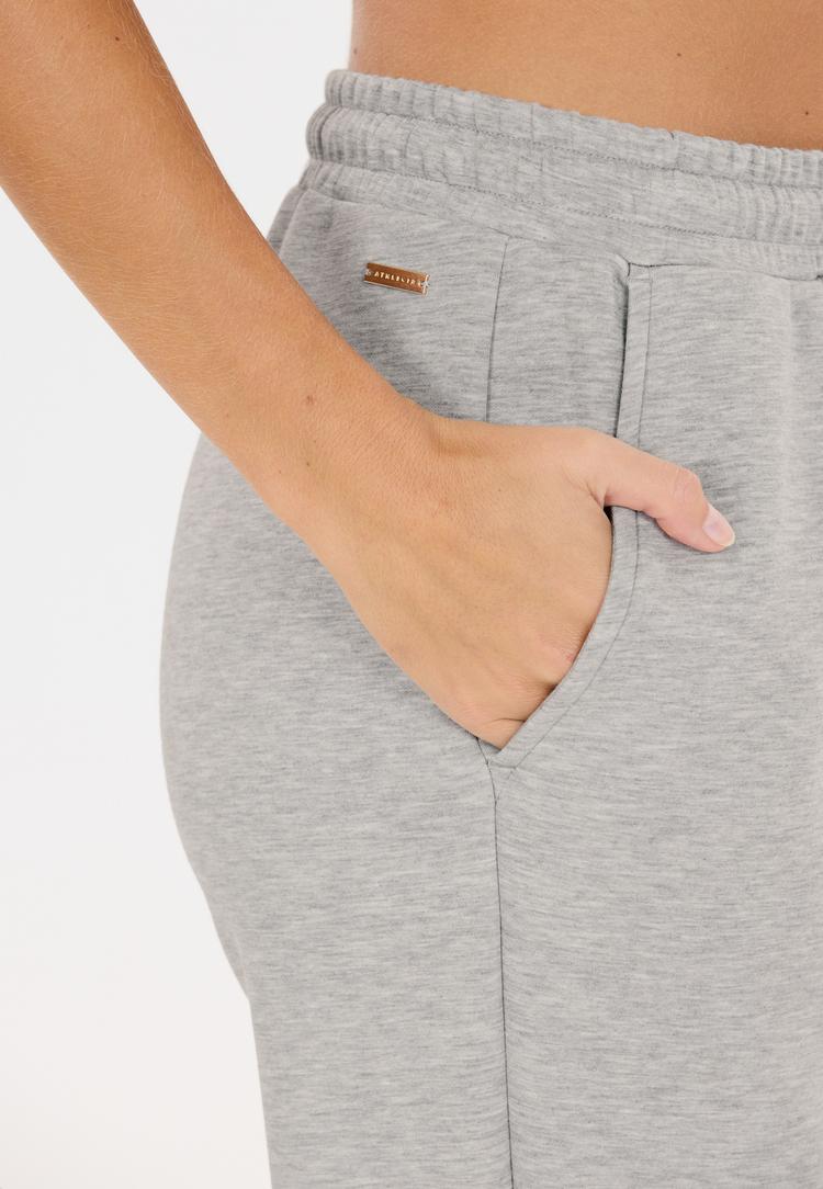 Athlecia Athlecia Jacey Sweathose Damen - light grey melange - 1 | SportScheck