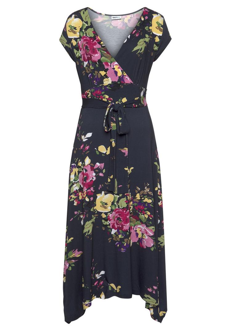BEACH TIME BEACH TIME Jerseykleid Jerseykleid Damen - marine-bedruckt - 0 | SportScheck