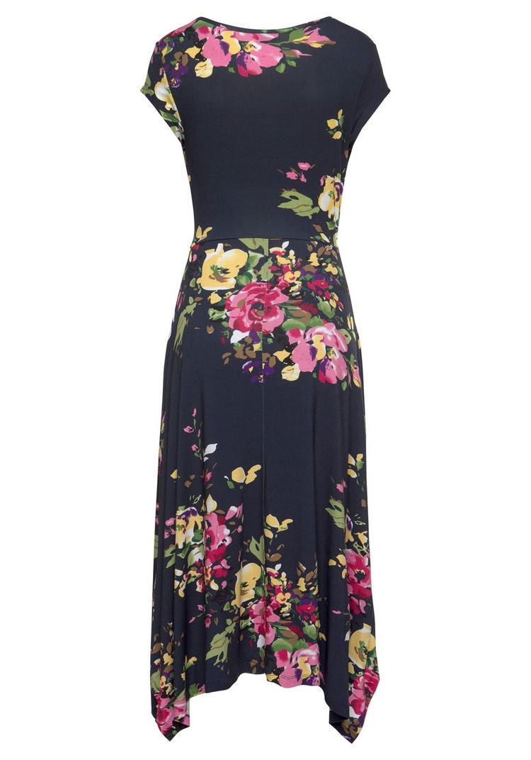 BEACH TIME BEACH TIME Jerseykleid Jerseykleid Damen - marine-bedruckt - 0 | SportScheck