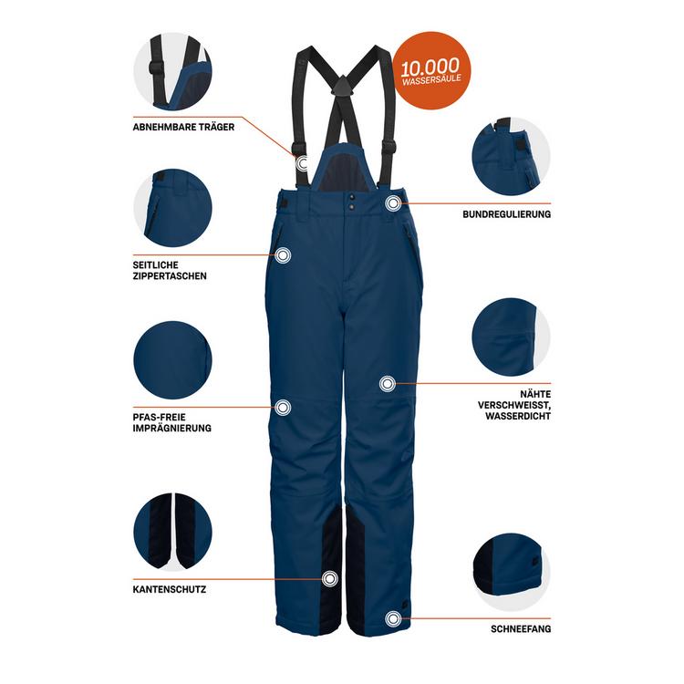 KILLTEC KILLTEC Skihose Jungen - dunkel ozean - 9 | SportScheck