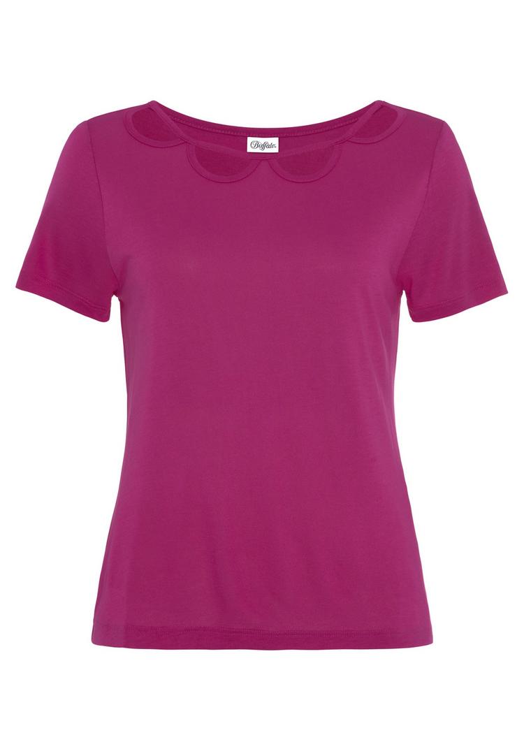 Buffalo Buffalo Kurzarmshirt T-Shirt Damen - pink - 1 | SportScheck