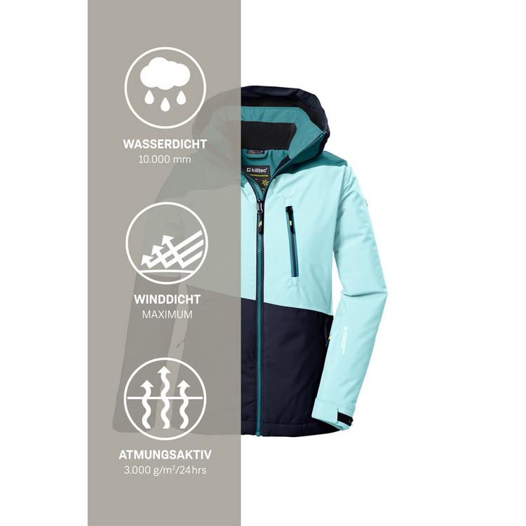 KILLTEC KILLTEC KSW 331 Skijacke M&auml;dchen - mint - 11 | SportScheck