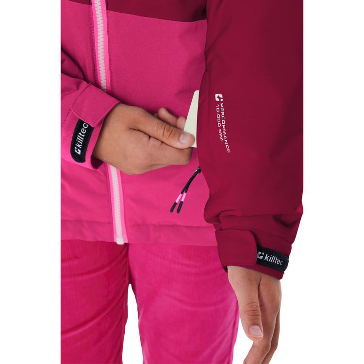 KILLTEC KILLTEC KSW 331 Skijacke M&auml;dchen - dunkel himbeere - 5 | SportScheck