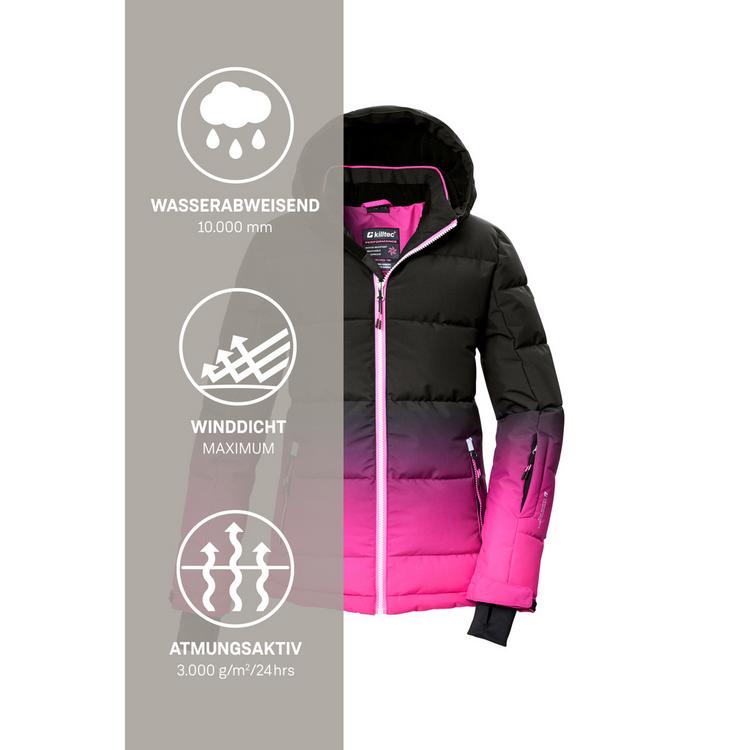 KILLTEC KILLTEC KSW 330 Skijacke M&auml;dchen - pink - 4 | SportScheck