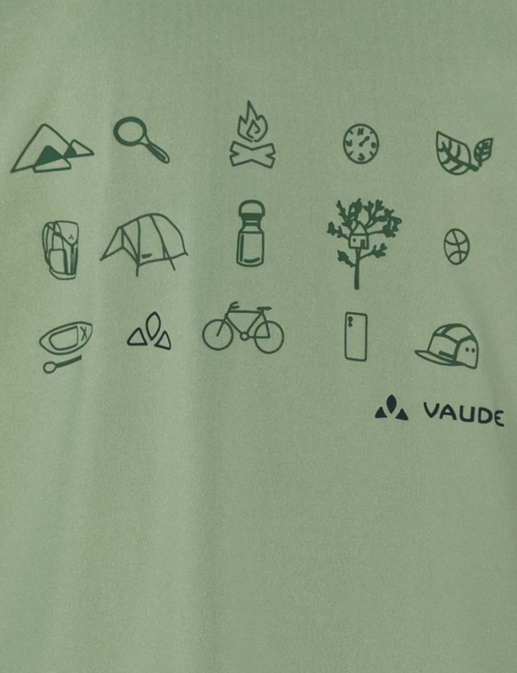 VAUDE VAUDE Solaro III Funktionsshirt Kinder - willow green - 0 | SportScheck