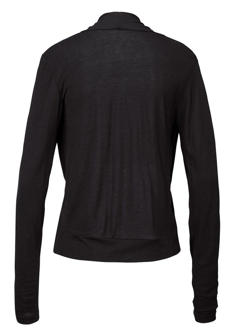 Lascana Lascana Shirtjacke Langarmshirt Damen - schwarz - 0 | SportScheck