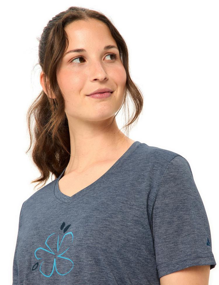VAUDE VAUDE Skomer III Funktionsshirt Damen - dark sea uni - 1 | SportScheck