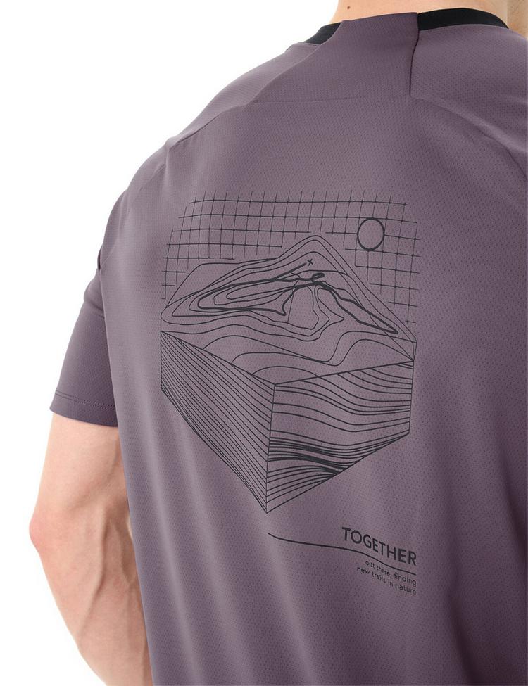 VAUDE VAUDE Me Loamer Shirt Funktionsshirt Herren - purple ash - 0 | SportScheck