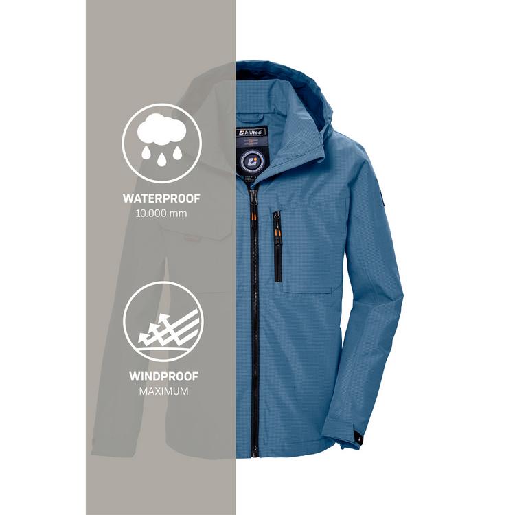 KILLTEC KILLTEC KOS 140 Funktionsjacke Jungen - dunkel denim - 4 | SportScheck