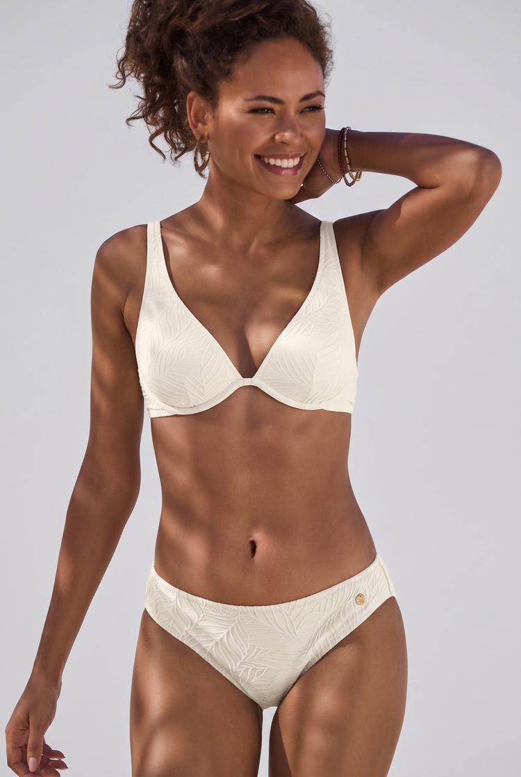 Lascana Lascana B&uuml;gel-Bikini-Top Bikini Oberteil Damen - creme - 0 | SportScheck