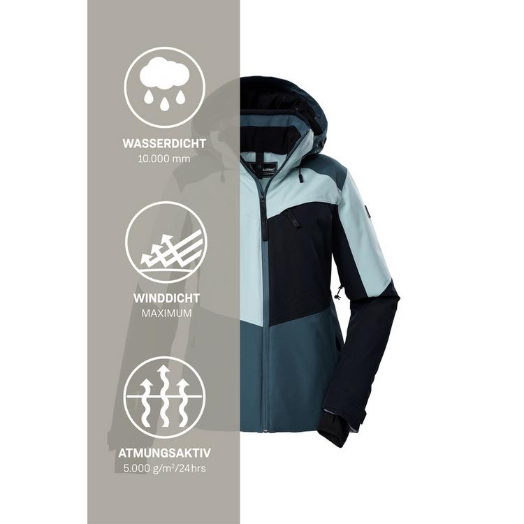 KILLTEC KILLTEC KSW 39 Skijacke Damen - hellpetrol - 5 | SportScheck