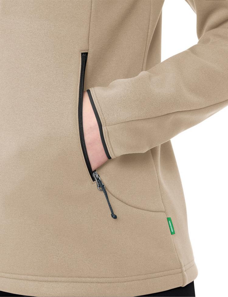VAUDE VAUDE Idris Fleecejacke Damen - linen - 1 | SportScheck