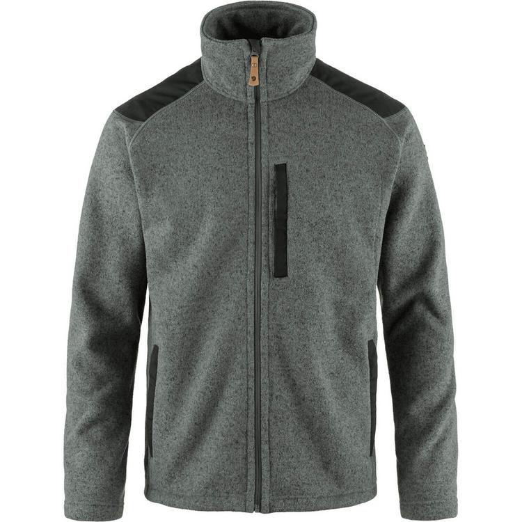 FJ&Auml;LLR&Auml;VEN FJ&Auml;LLR&Auml;VEN Buck Fleecejacke Herren - grey-melange - 1 | SportScheck