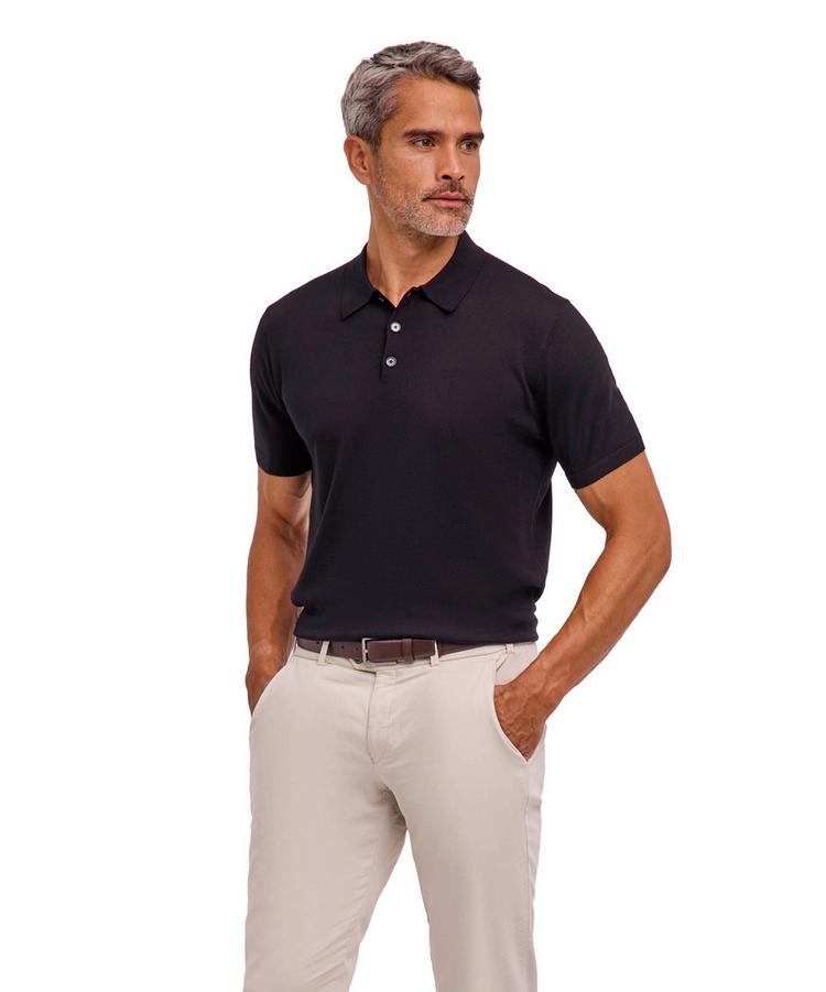 Falke Falke Merino Ultrafine Poloshirt Herren - black (3000) - 0 | SportScheck