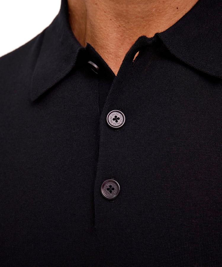 Falke Falke Merino Ultrafine Poloshirt Herren - black (3000) - 2 | SportScheck