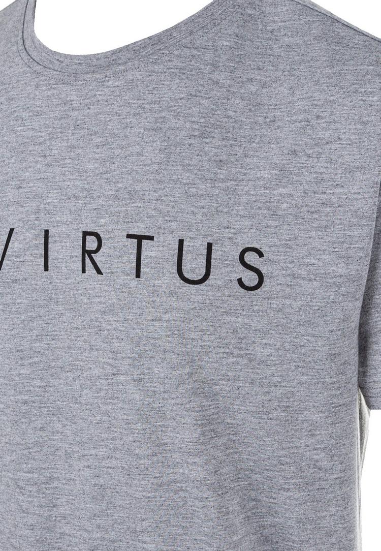 Virtus Virtus EDWARDO Printshirt Herren - 1038A Mid Grey Mel. - 0 | SportScheck
