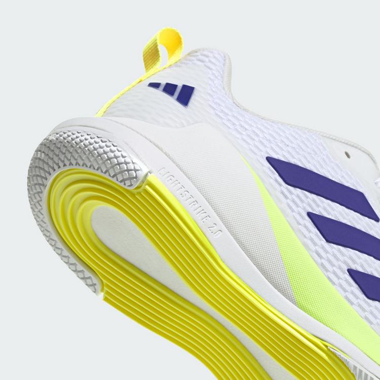 adidas adidas Novaflight 2 Indoor Schuh Hallenschuhe Herren - Cloud White / Pure Purple / Hi-Res Yellow - 6 | SportScheck