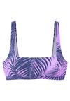 LASCANA Active Bustier-Bikini-Top Bikini Oberteil Damen - marine-flieder