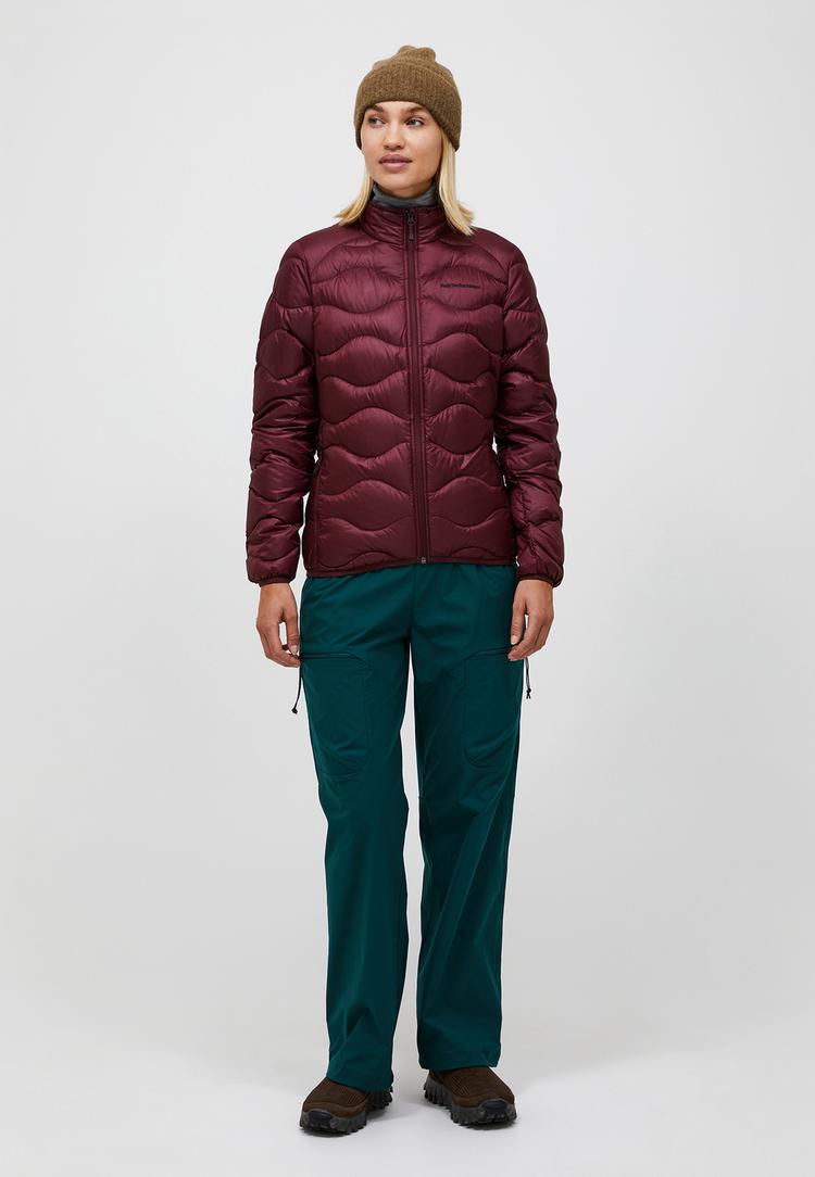 Peak Performance Peak Performance W Helium Down Jacket Daunenjacke Damen - bordeauxrot - 0 | SportScheck