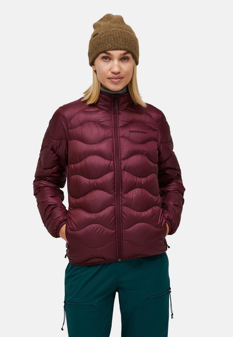 Peak Performance Peak Performance W Helium Down Jacket Daunenjacke Damen - bordeauxrot - 1 | SportScheck