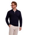 Falke Merino X-Fine Half-Zip Strickpullover Herren - night sky (6437)